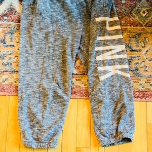 Pink Victoria’s Secret joggers
